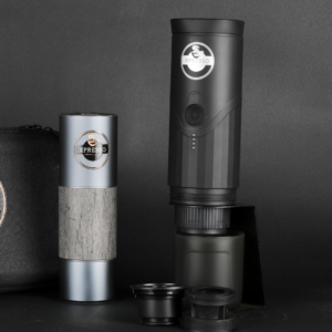 Xpresso BrewMate Electric Burr Coffee Grinder – 90 Grind Settings, Portable Espresso & Pour-Over Grinder